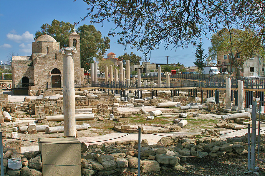 Базилика Хрисополитиссы и Церковь Святой Кирияки в Като Пафосе